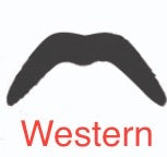 Black Moustache - 12 Designs Available