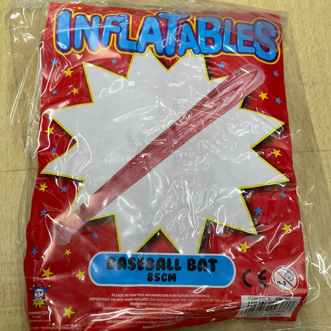 Bate de béisbol inflable
