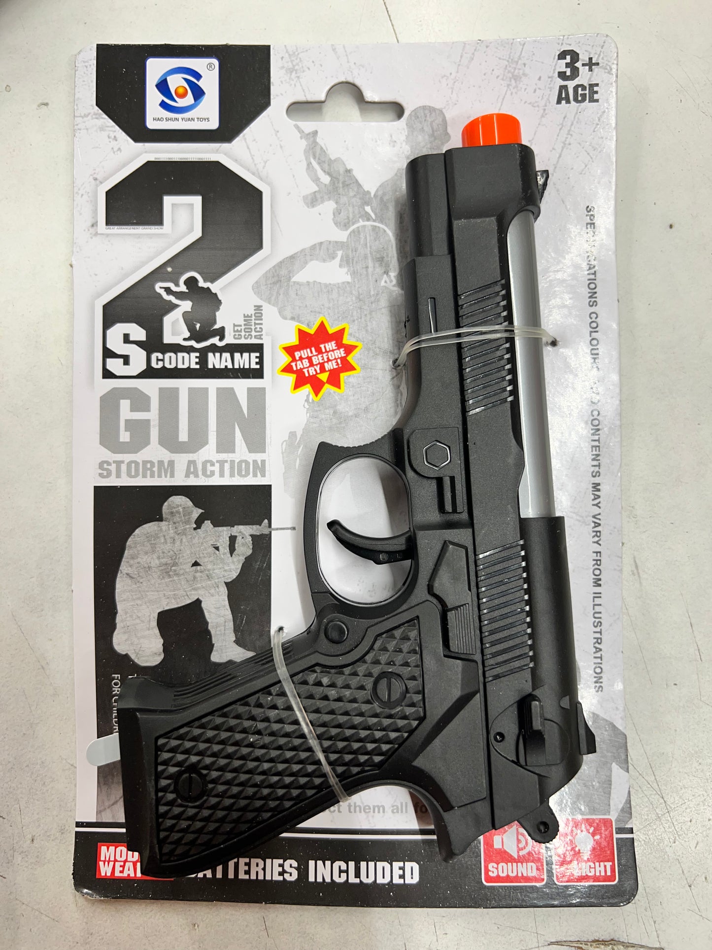 Pistolet d'action Storm - Style Beretta M9