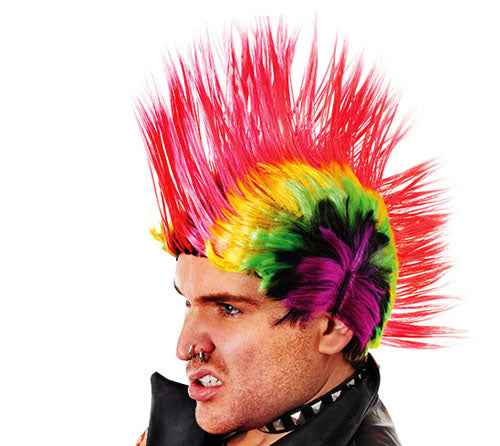 Mohican Wig - Rainbow