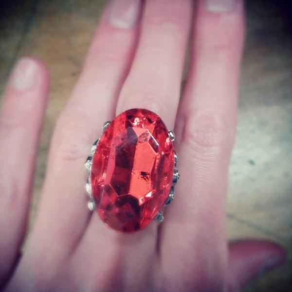 Jewelled Ring - Asst colours