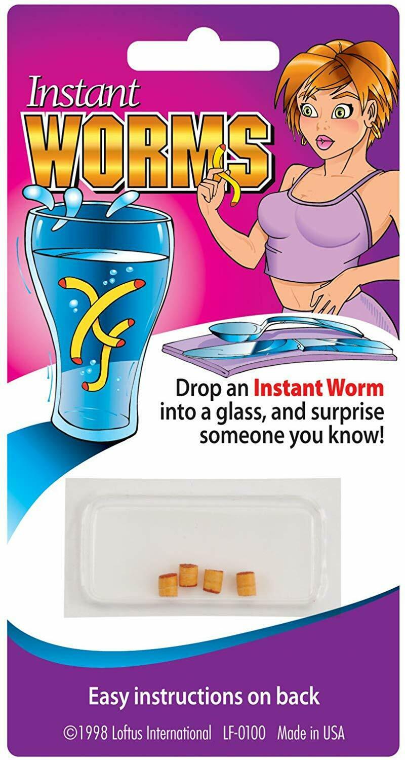 Instant Growing Worms - The Scarborough Joke Shop
