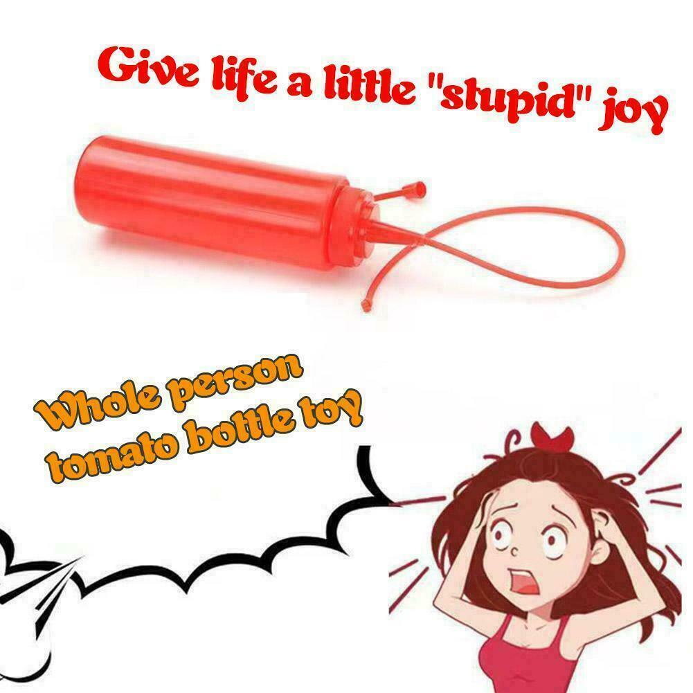 Botella de salsa de tomate