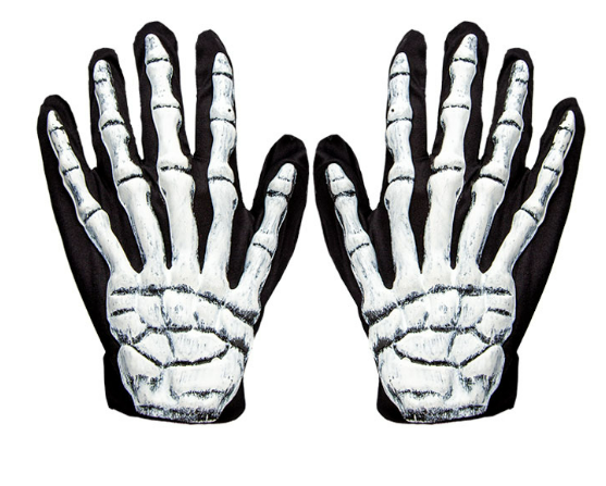 Guantes de esqueleto