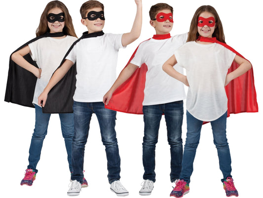 Superhero Cape & Mask (Children's Size)