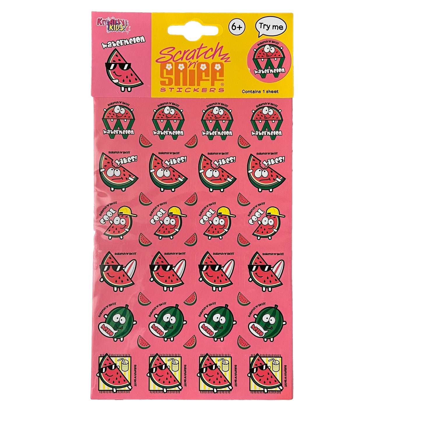 Autocollants Scratch N' Sniff