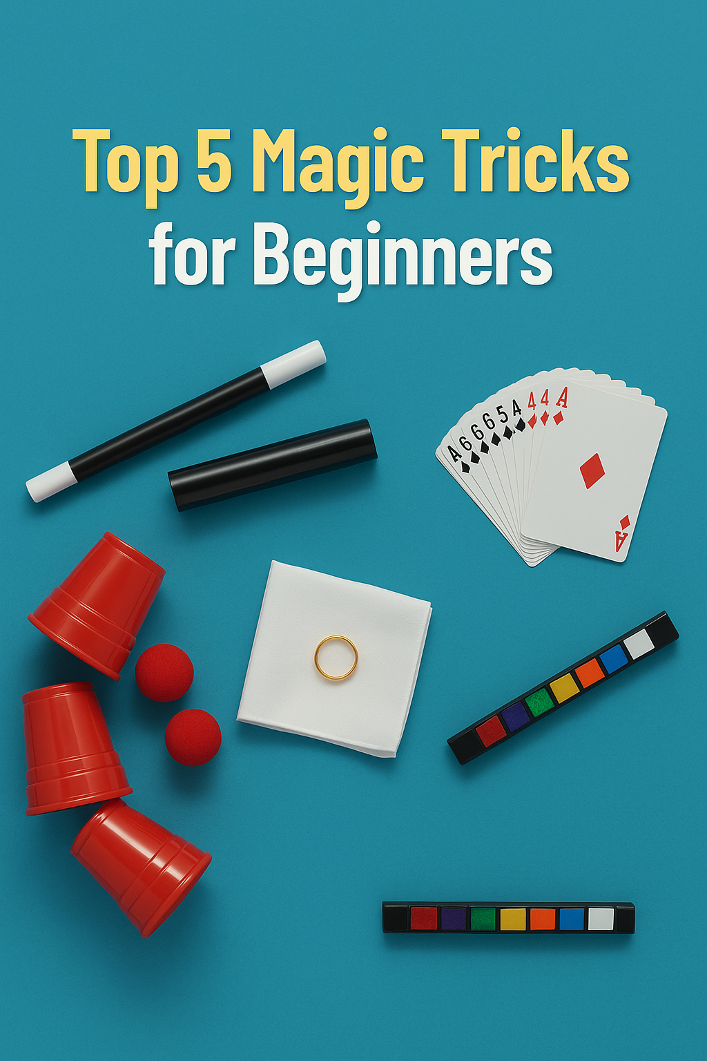 🪄 Top 5 Magic Tricks for Beginners (That Look Seriously Impressive)