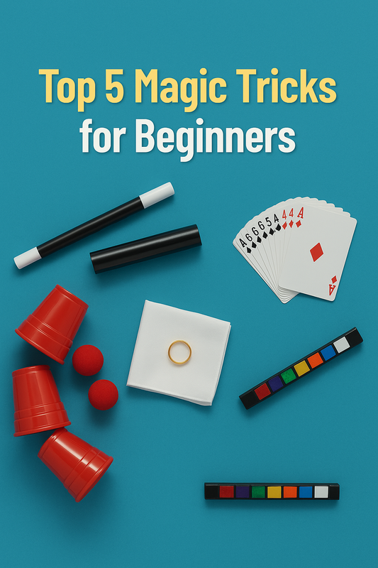 🪄 Top 5 Magic Tricks for Beginners (That Look Seriously Impressive)