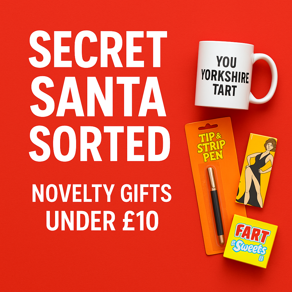 Secret Santa Gifts Under £10 – Funny & Cheeky Ideas