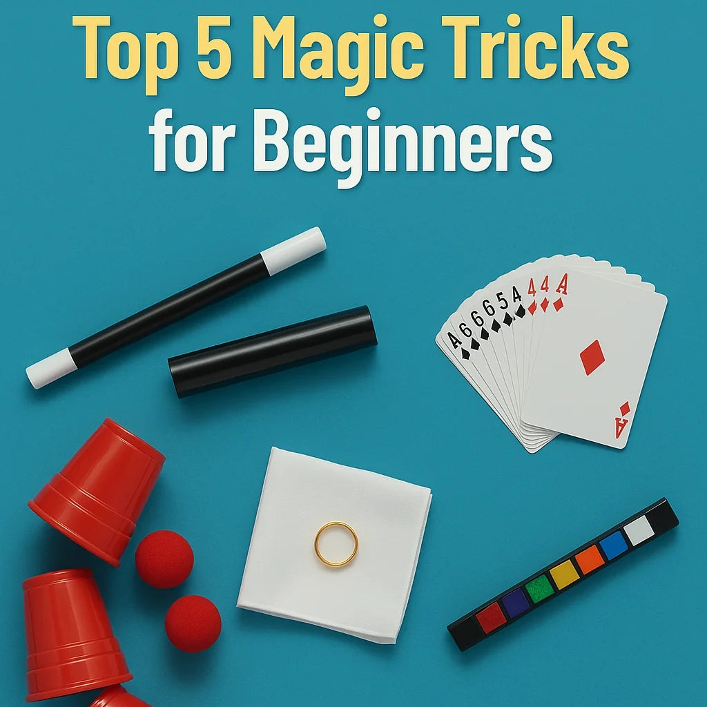 🪄 Top 5 Magic Tricks for Beginners (That Look Seriously Impressive)