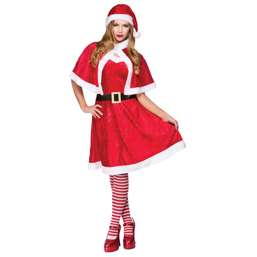 Miss Santa Claus Costume - Ladies Father Christmas