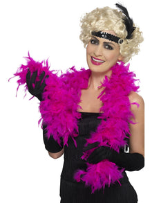 Feather Boa - Hot Pink (30867) - The Scarborough Joke Shop