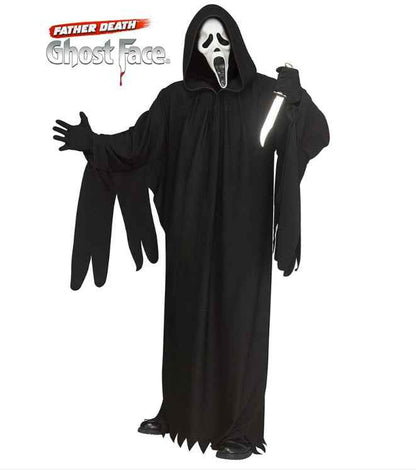 30th Anniversary Scream Costume ~ 'Father Death' Ghost Face Official Licensed