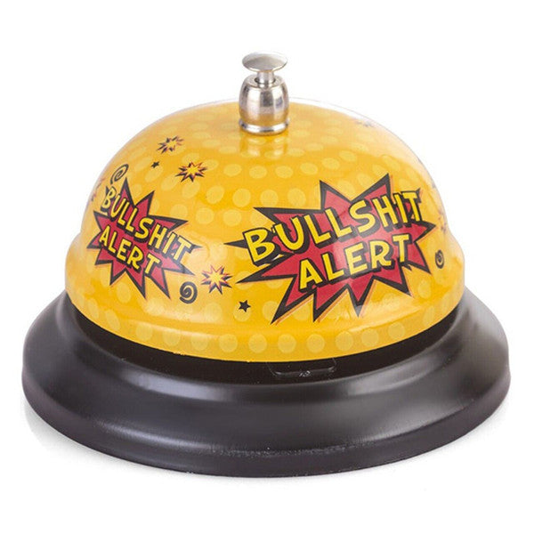 Bullshit Alert Desk Bell
