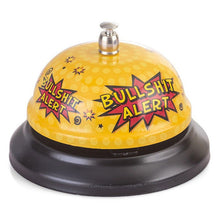 Bullshit Alert Desk Bell - The Scarborough Joke Shop