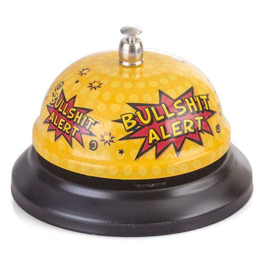 Bullshit Alert Desk Bell