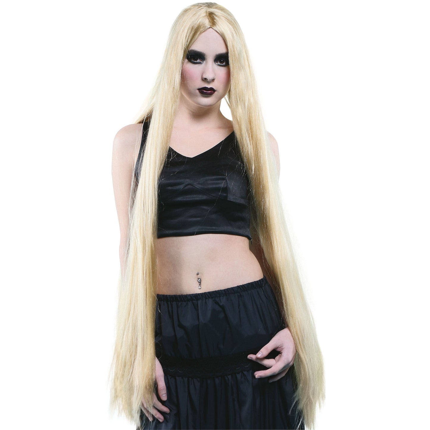 40" Long Wig - Blonde Rapunzel