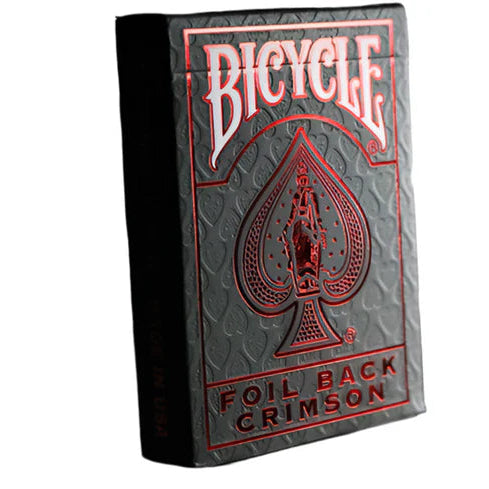 Foil MetalLuxe Back Cobalt - Bicycle Deck®