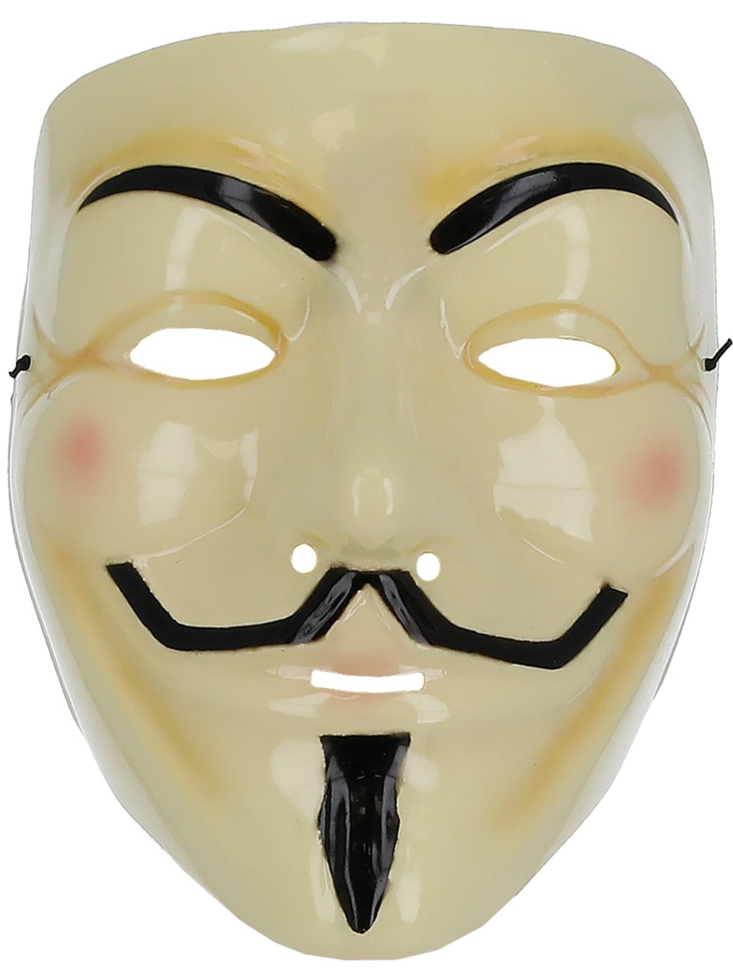 The Hacker - Guy Fawkes Anonymous Mask (Cream)