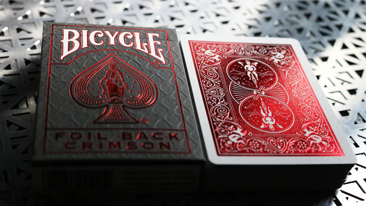Foil MetalLuxe Back Cobalt - Bicycle Deck®