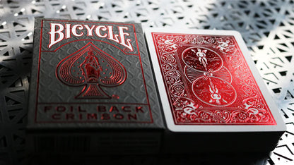 Foil MetalLuxe Back Cobalt - Bicycle Deck®