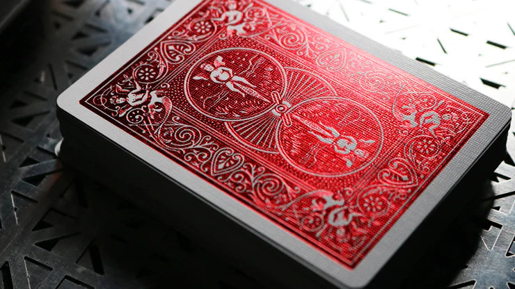 Foil MetalLuxe Back Cobalt - Bicycle Deck®