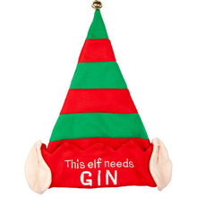 This Elf Needs GIN Hat - The Scarborough Joke Shop