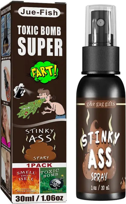 Spray gazeux pour pets Stinky Ass - 30 ml