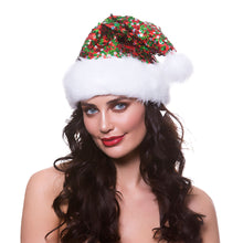 Santa Hat - Multi Colour Sequin