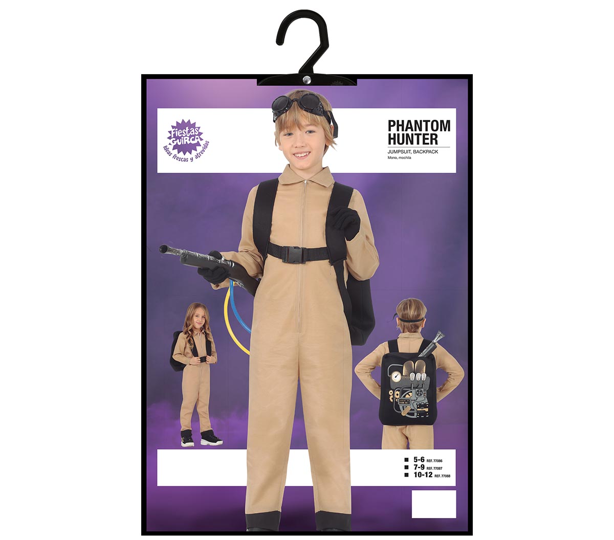 Phantom Hunter Costume - Kid's Ghostbusters Style