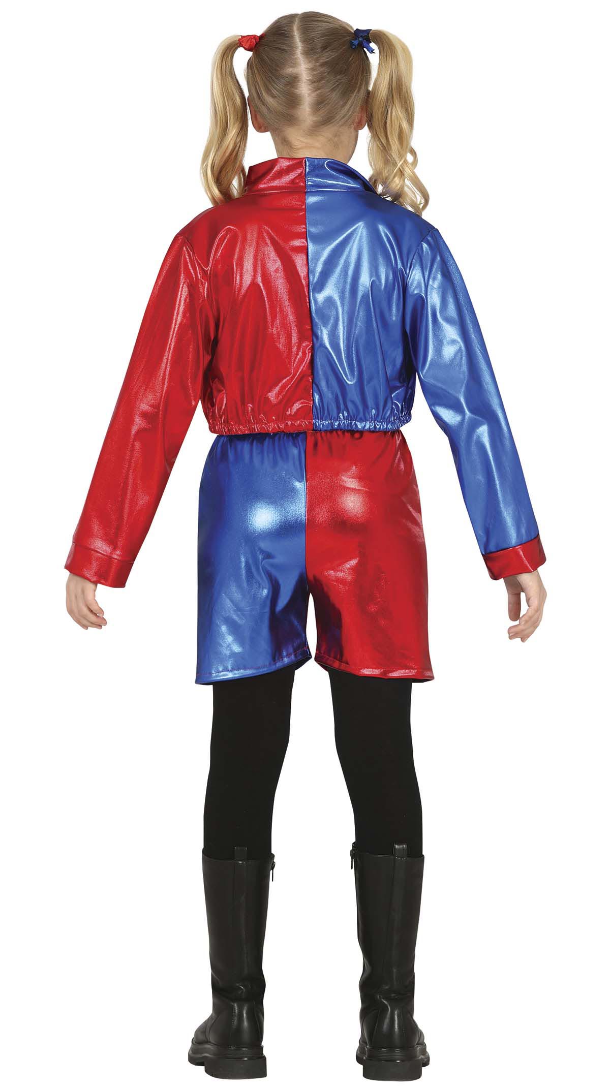 Dangerous Glam Costume - Kid's Harley Quinn Style