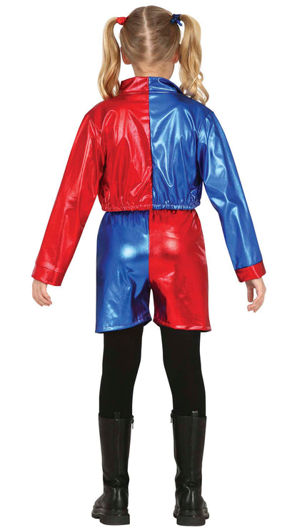 Dangerous Glam Costume - Kid's Harley Quinn Style