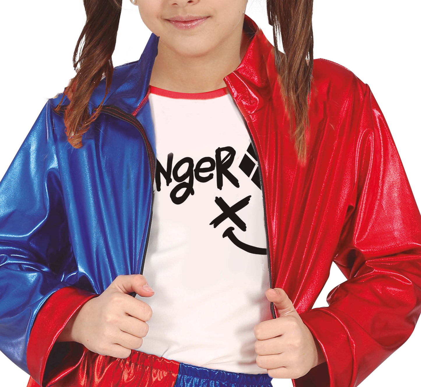 Dangerous Glam Costume - Kid's Harley Quinn Style