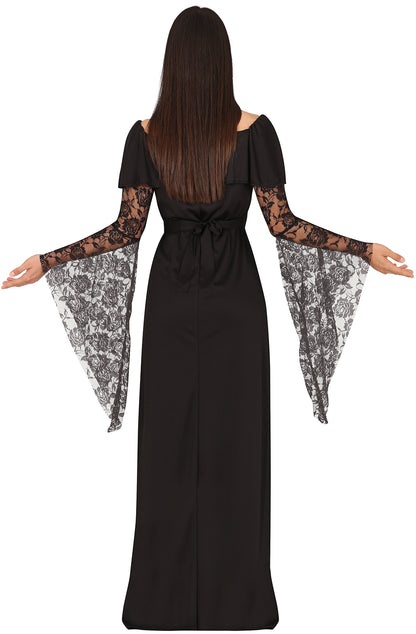 Goth Mother Costume - Morticia Style