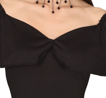 Goth Mother Costume - Morticia Style