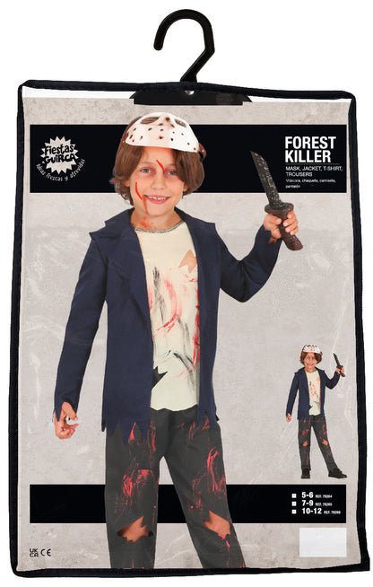 Forest Killer Costume ~ Kid's Friday 13th Jason Voorhees Style