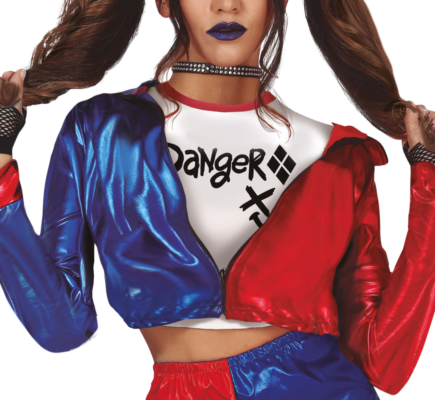 Dangerous Glam Costume - Harley Quinn Style