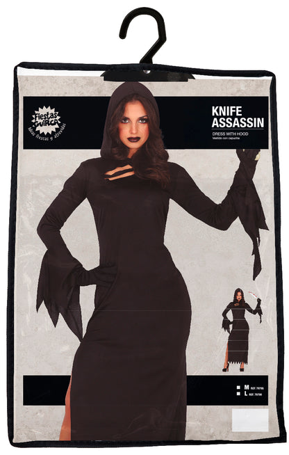 Lady's Knife Assassin Costume - Scream Style