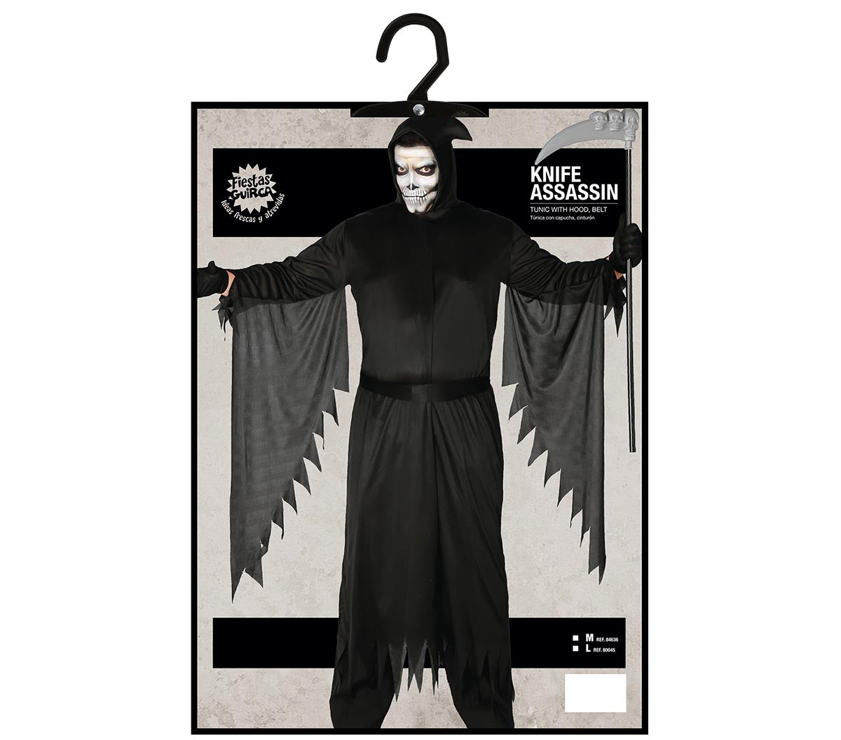 Knife Assassin Costume - Scream Style