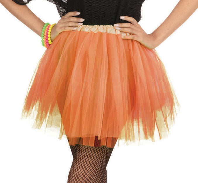 80s Tutu - Neon Orange