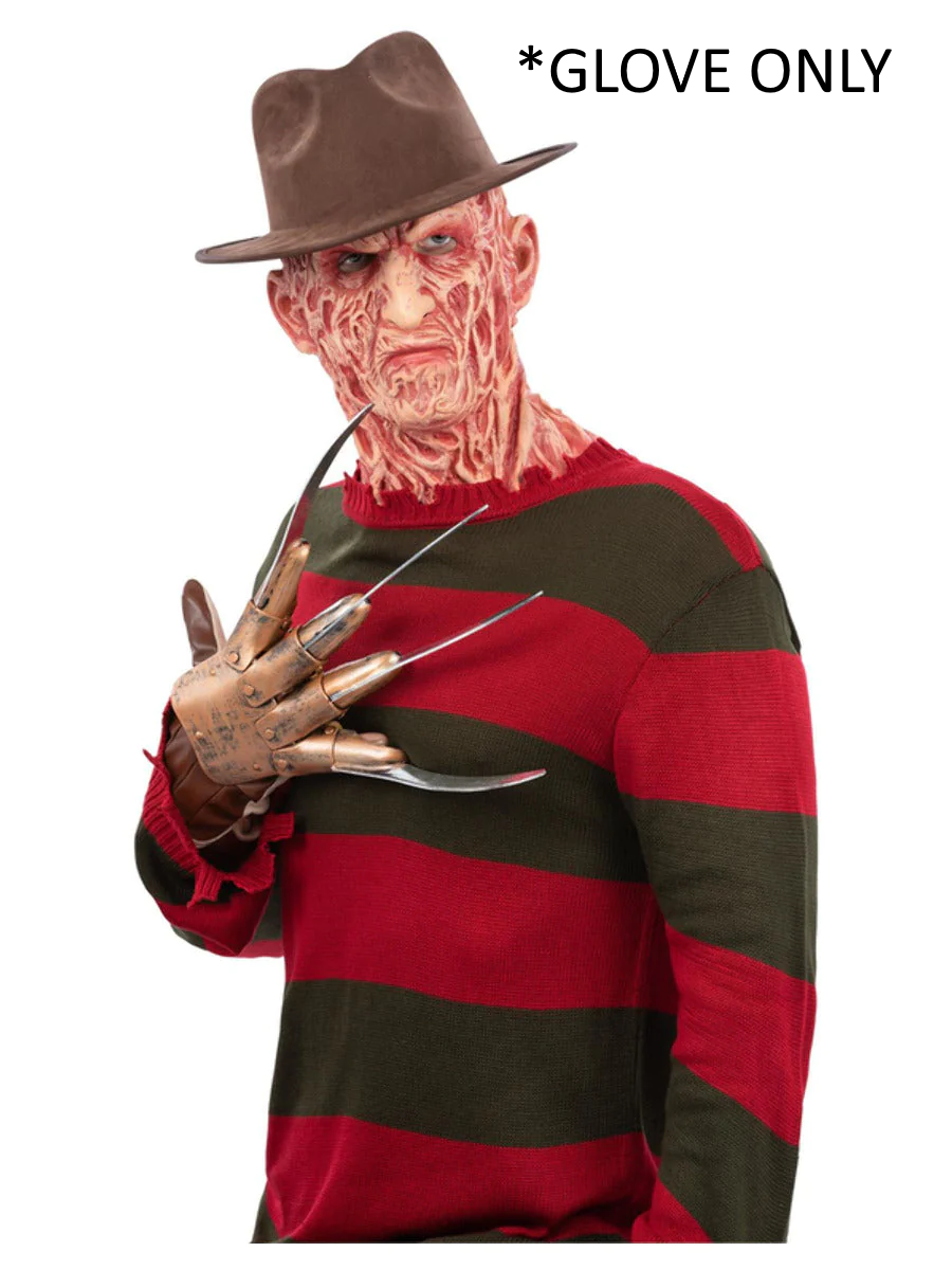 Guante Freddy Krueger de Pesadilla en Elm Street - Con licencia oficial