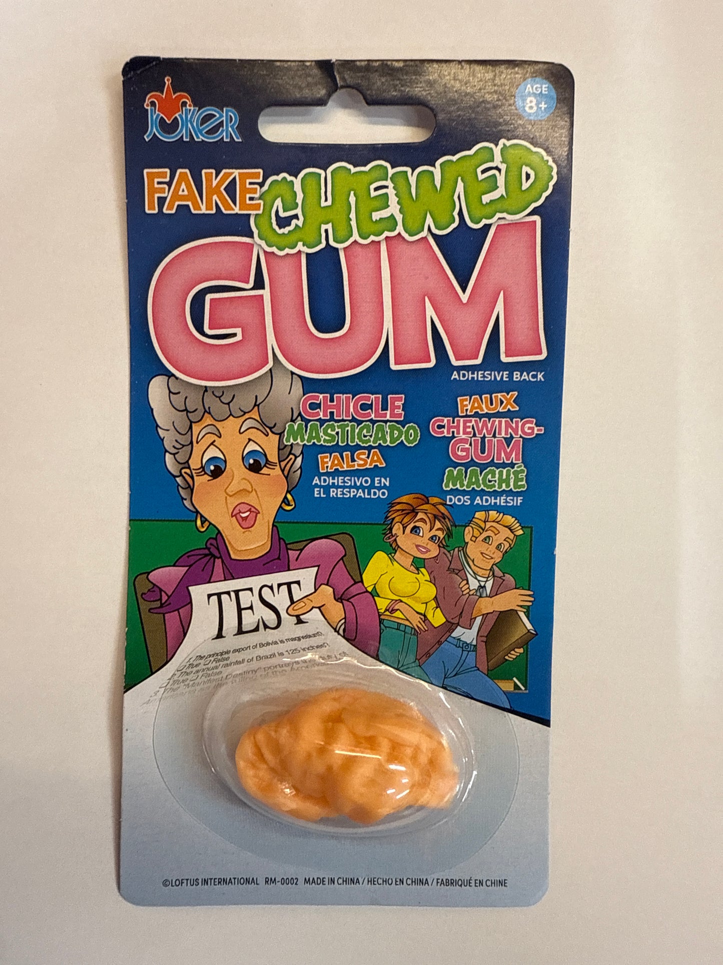 Fake Chewed Gum