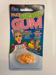 Fake Chewed Gum - The Scarborough Joke Shop