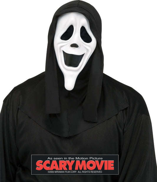 Máscara de grito sonriente: máscara de película de miedo con licencia oficial