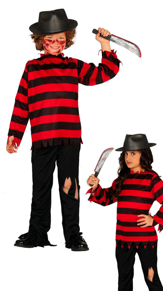 Scissors Kid Costume - Kid's Freddy Krueger Style