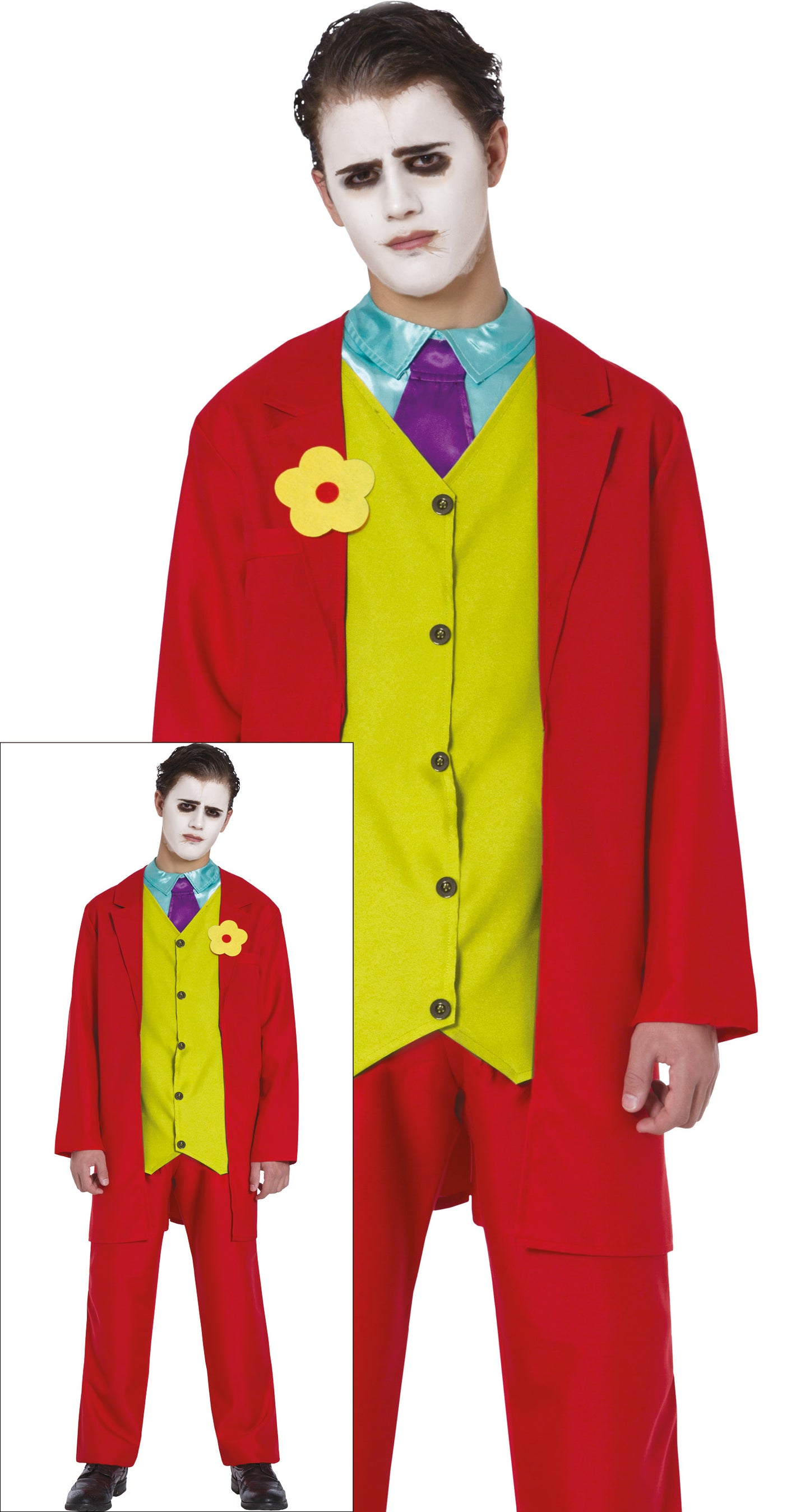 Mr Smiler Costume - The Joker Style