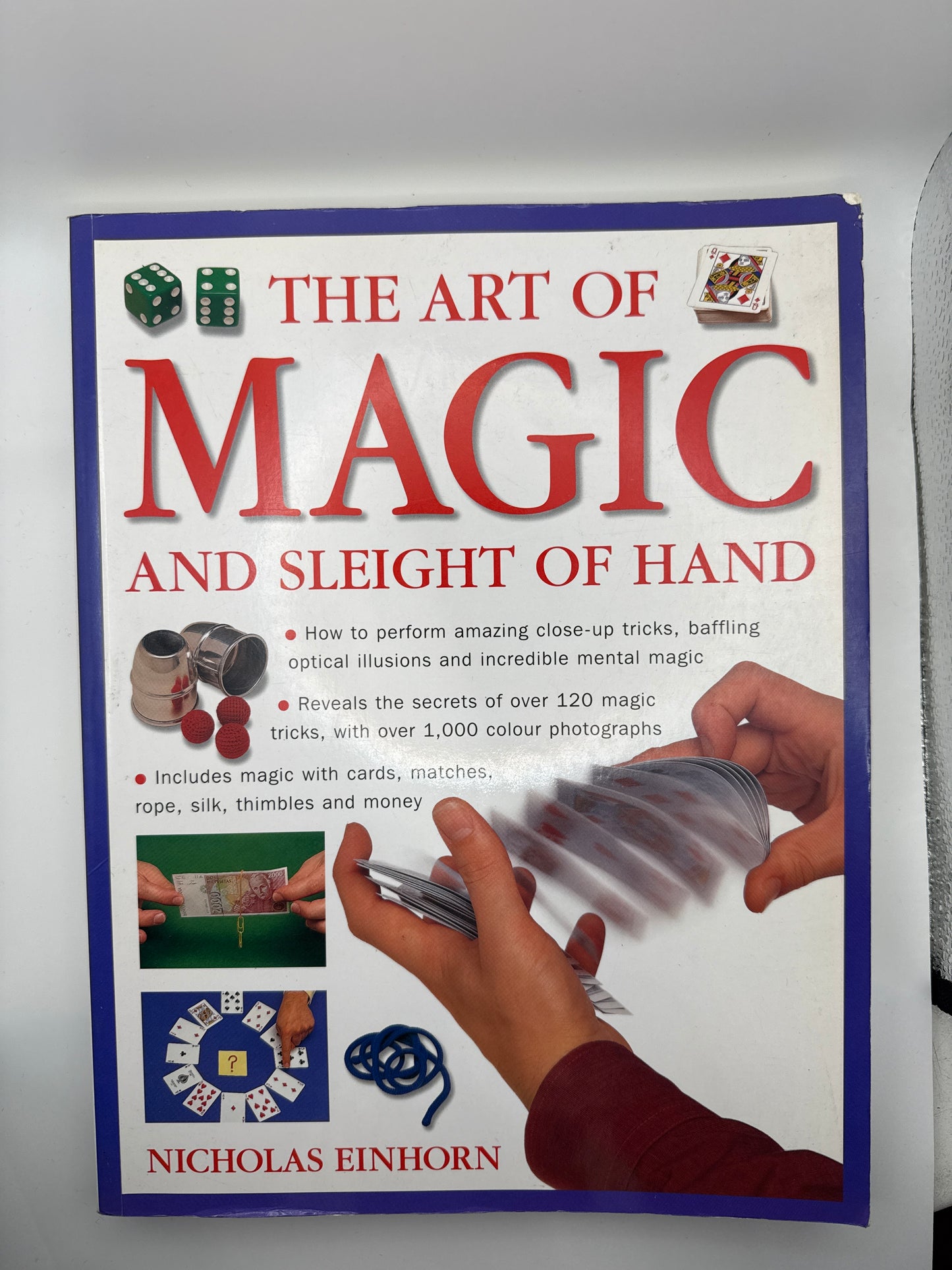 The Art of Magic and Sleight of Hand - book, by Nicholas Einhorn