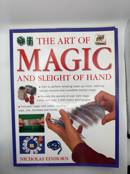The Art of Magic and Sleight of Hand - book, by Nicholas Einhorn