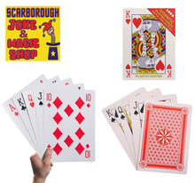 Giant XXL Playing Cards - A4 Size - The Scarborough Joke Shop