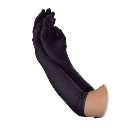 Guantes largos - Negro